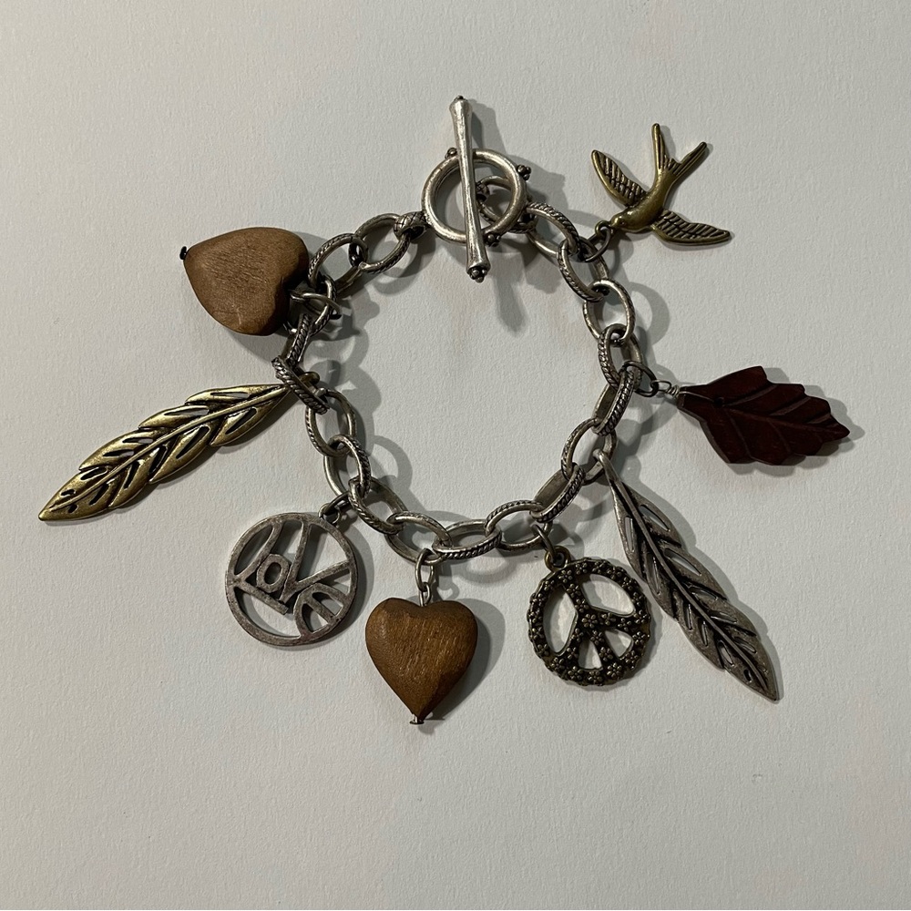 NWOT Boho Charm Bracelet